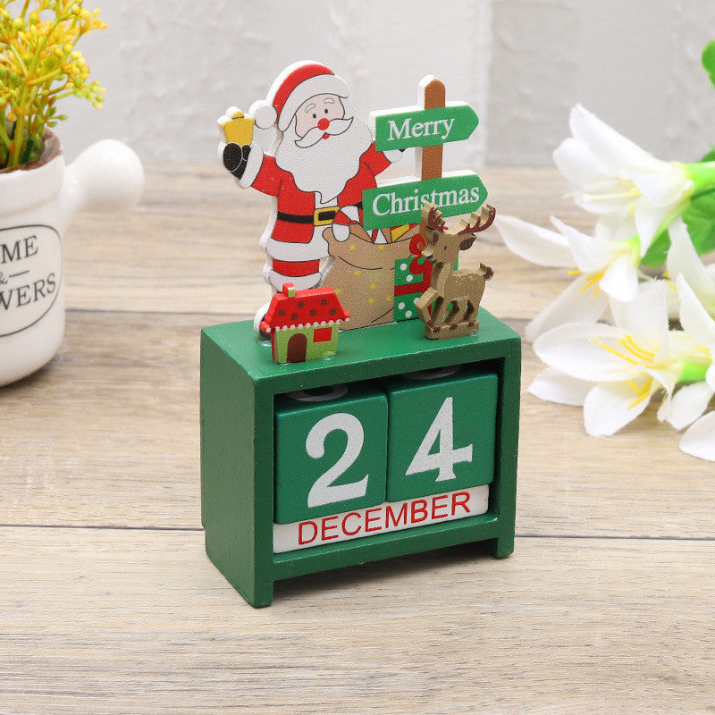 Wooden Christmas Countdown