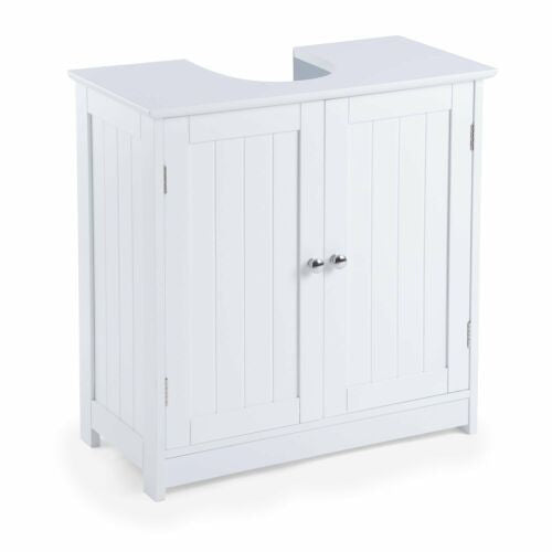 White Bathroom Sink Cabinet