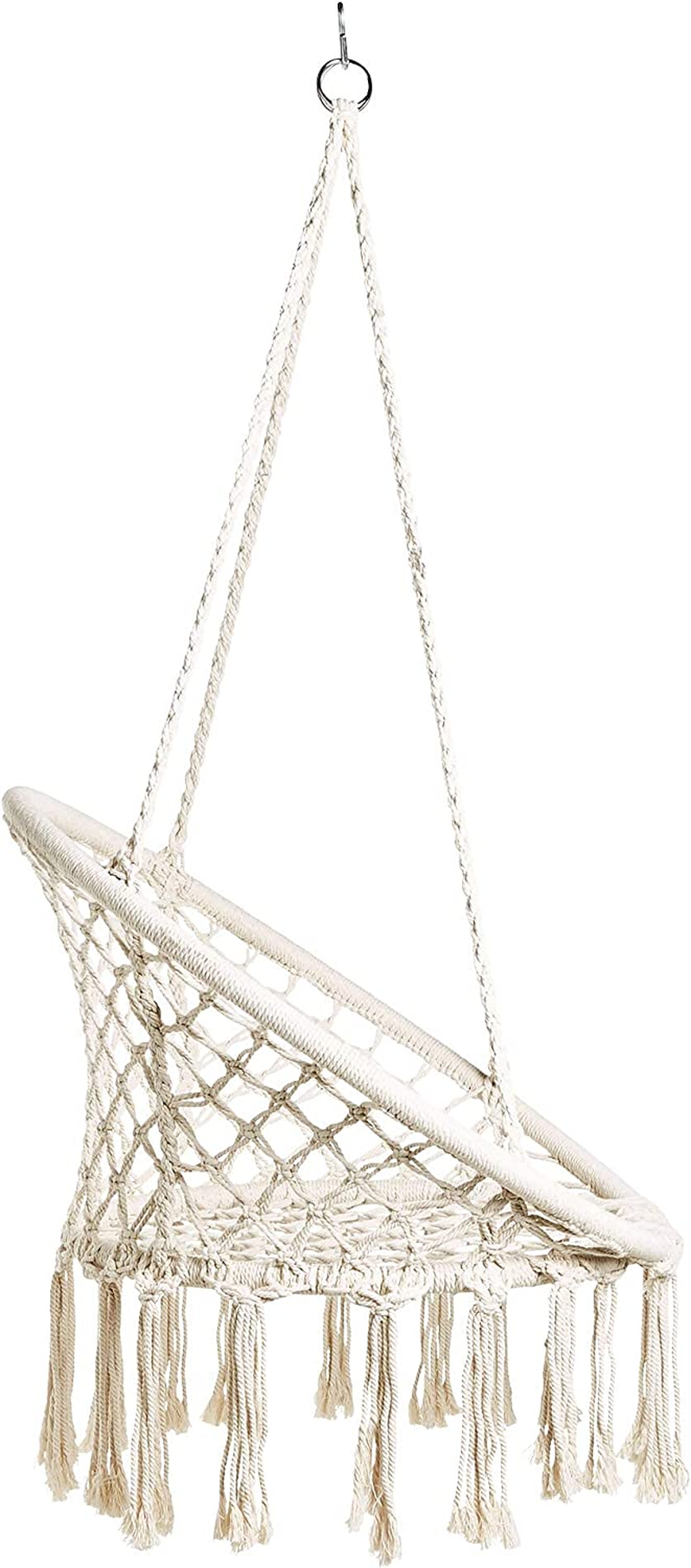 Bohemian Cream Hanging Chair