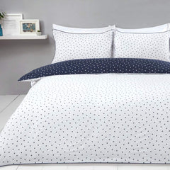 Polka Dot Navy Duvet Set