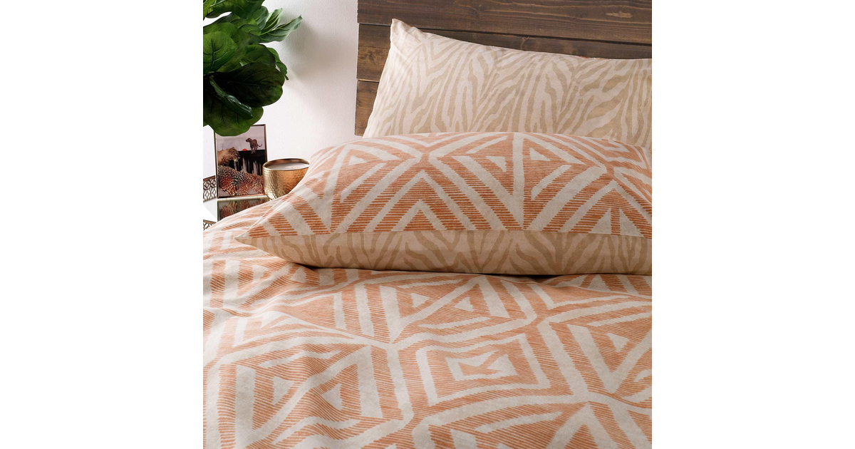 Geometric Print Duvet Set