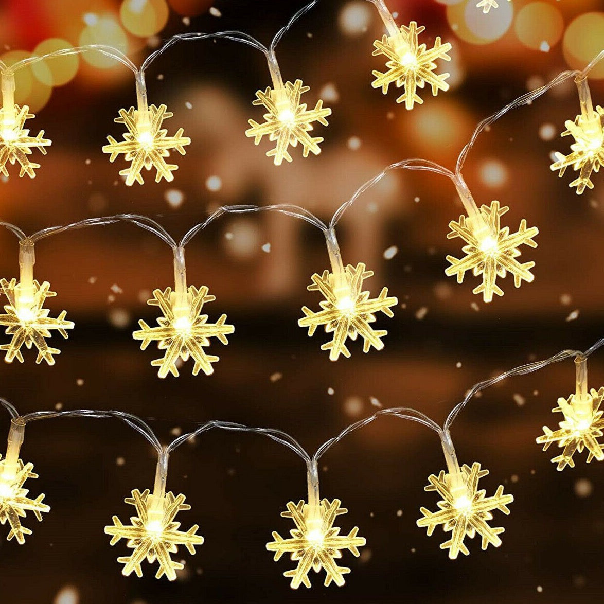 Christmas Snowflake Lights