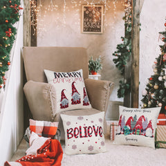 Let It Snow Set Of 4 Cushion Covers