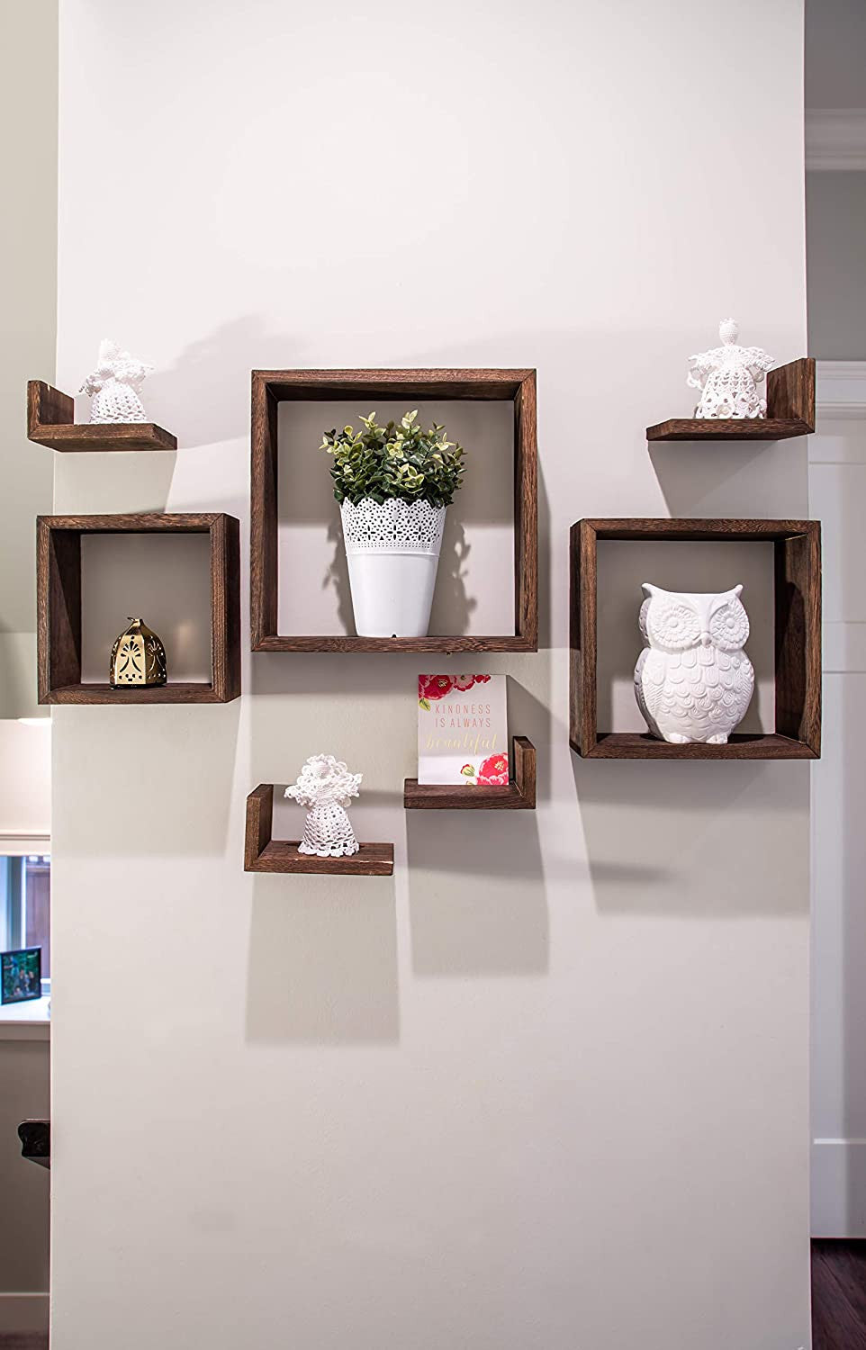 7pc Floating Shelf Set