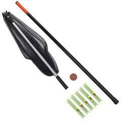 Eight Piece Fishing Set - Telescopic Rod, Landing Net