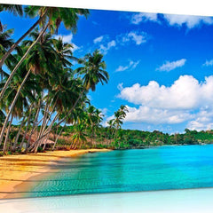 Stunning Paradise Beach Canvas