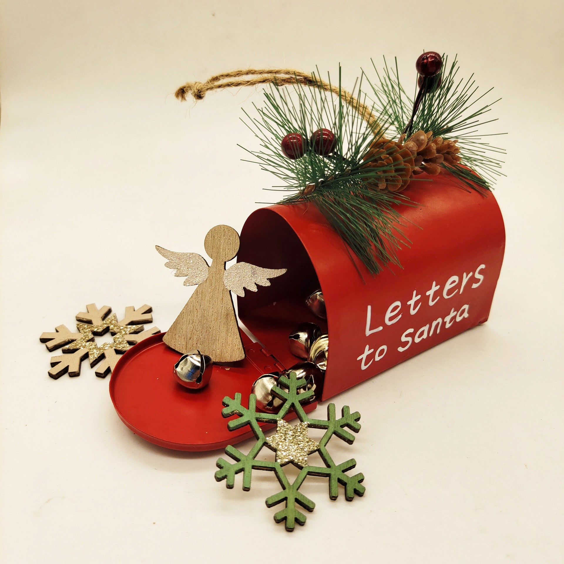 Metal Letters to Santa Mailbox