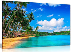 Stunning Paradise Beach Canvas