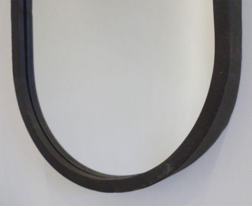 Rope Hanging Oval Wall Mirror