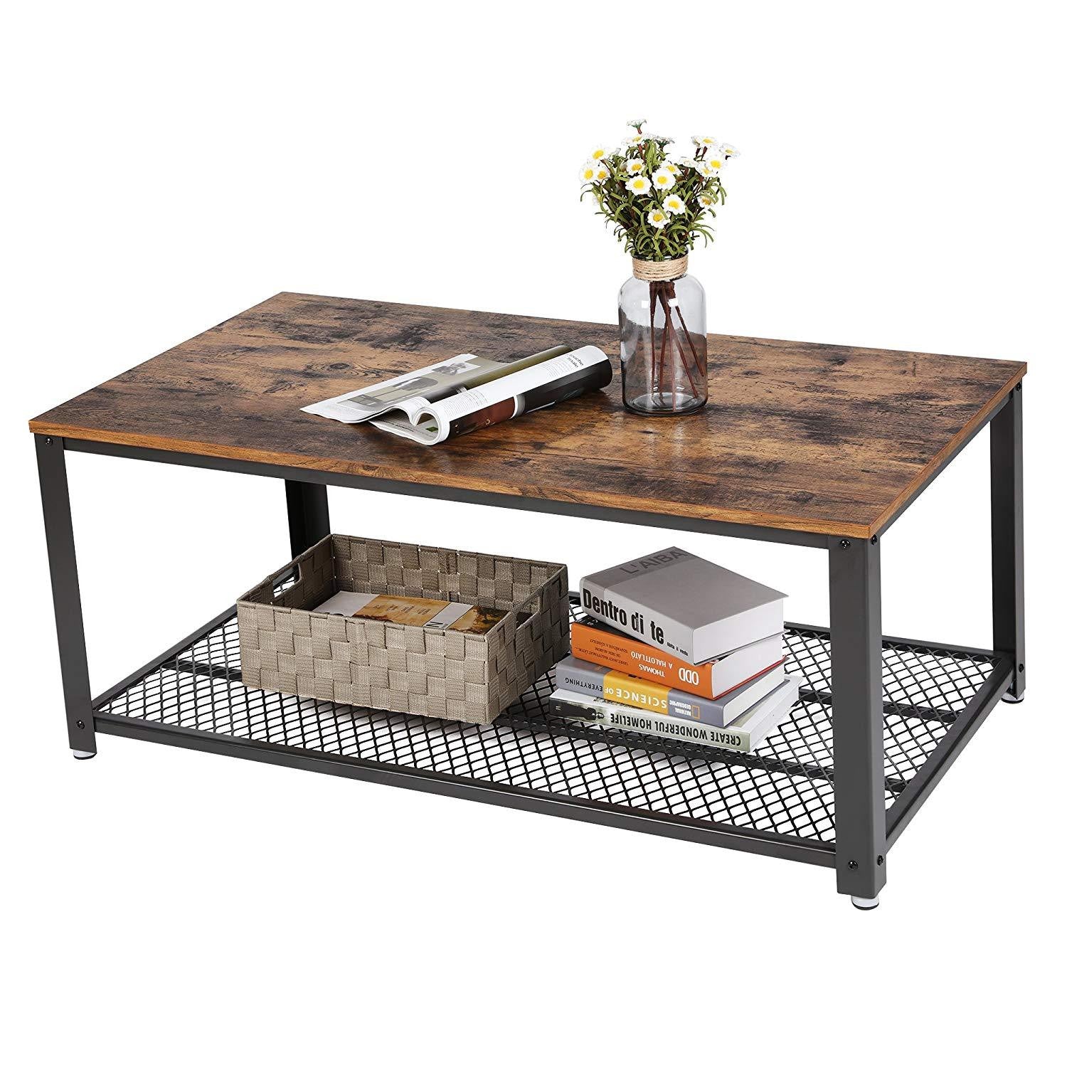 Rustic Industrial Coffee Table