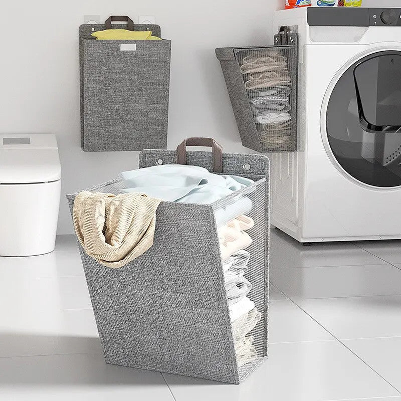 Foldable Wall Mounted Laundry Basket