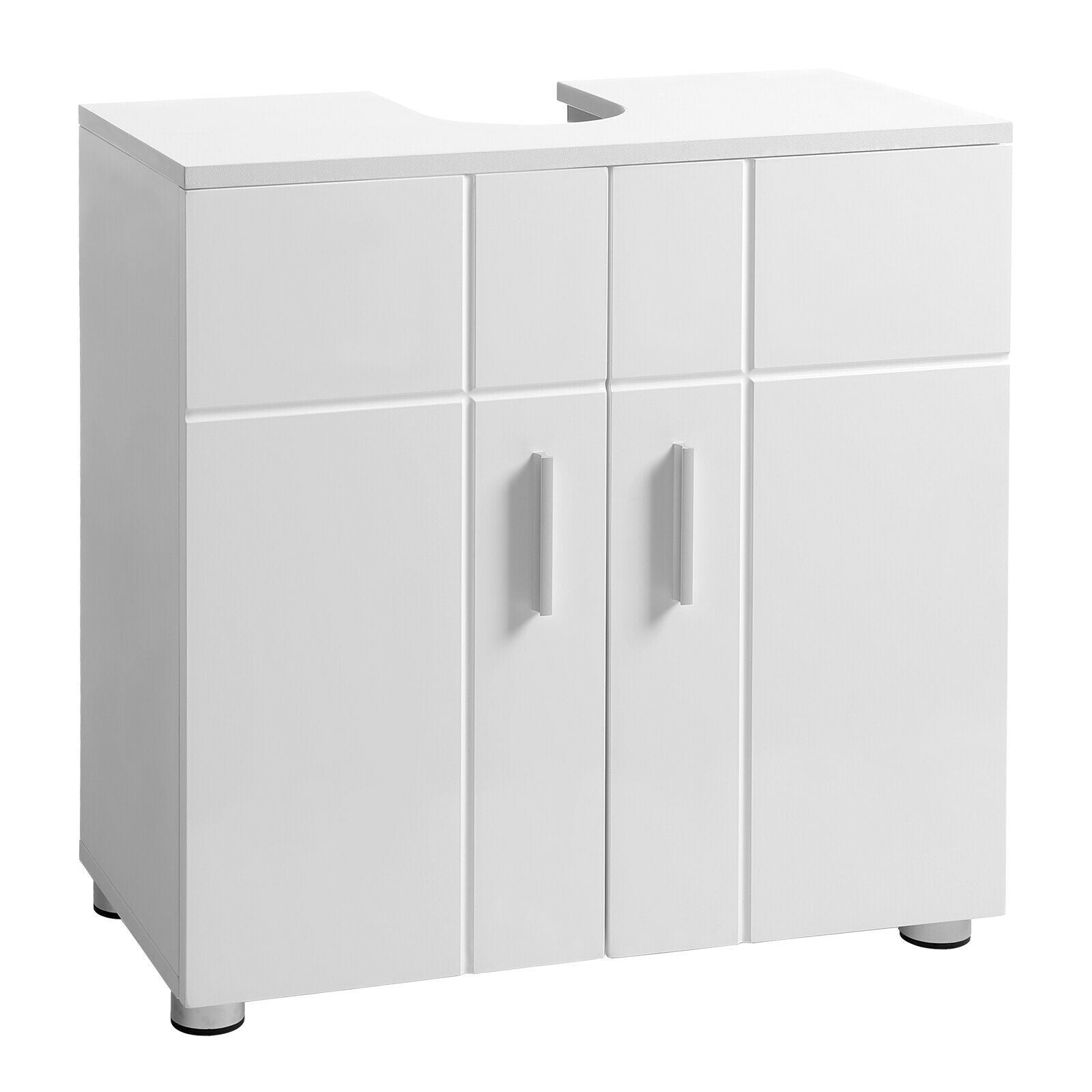 White Sink Storage Cabinet