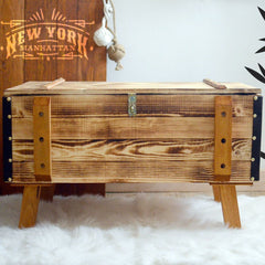 Wooden Chest Coffee Table