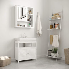 Bathroom Wall Cabinet with Mirror