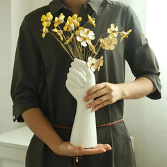 The Reaching Hand Flower Vase