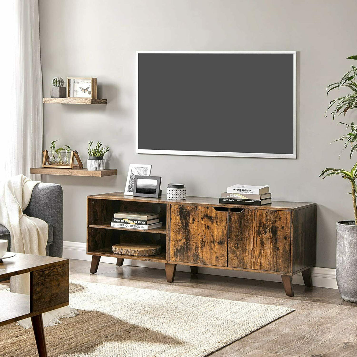 Rustic Industrial TV Cabinet