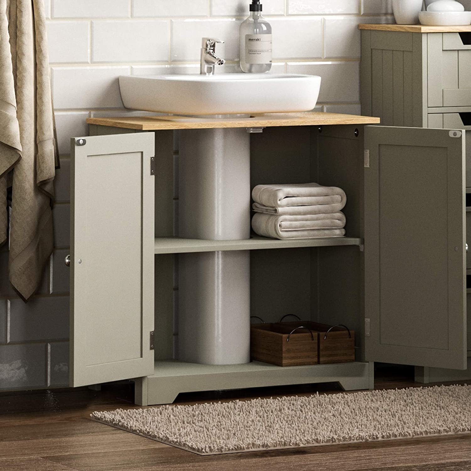 Gris Bathroom Cabinet