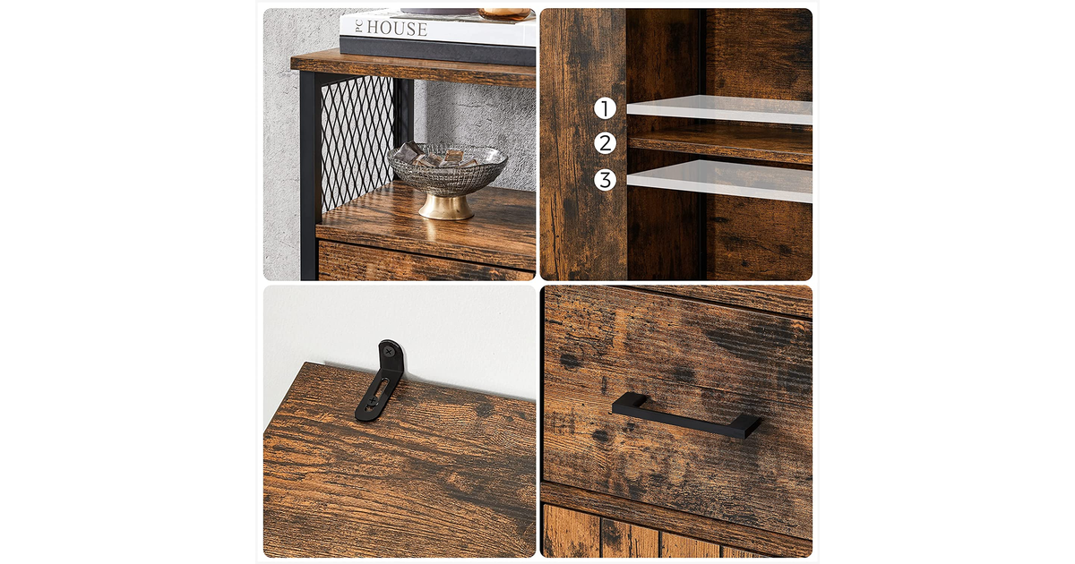 Rustic Industrial Cabinet