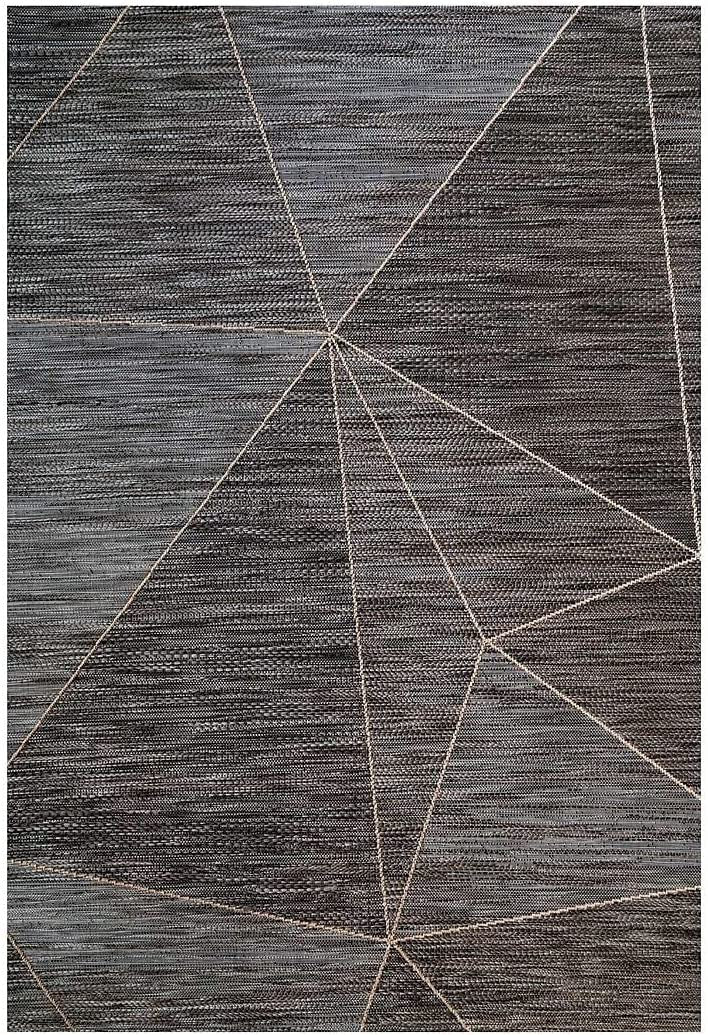 Charcoal Tenochca Rug