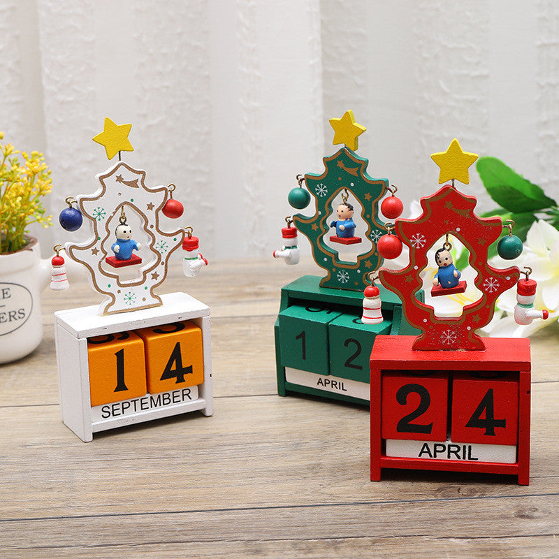 Wooden Christmas Countdown