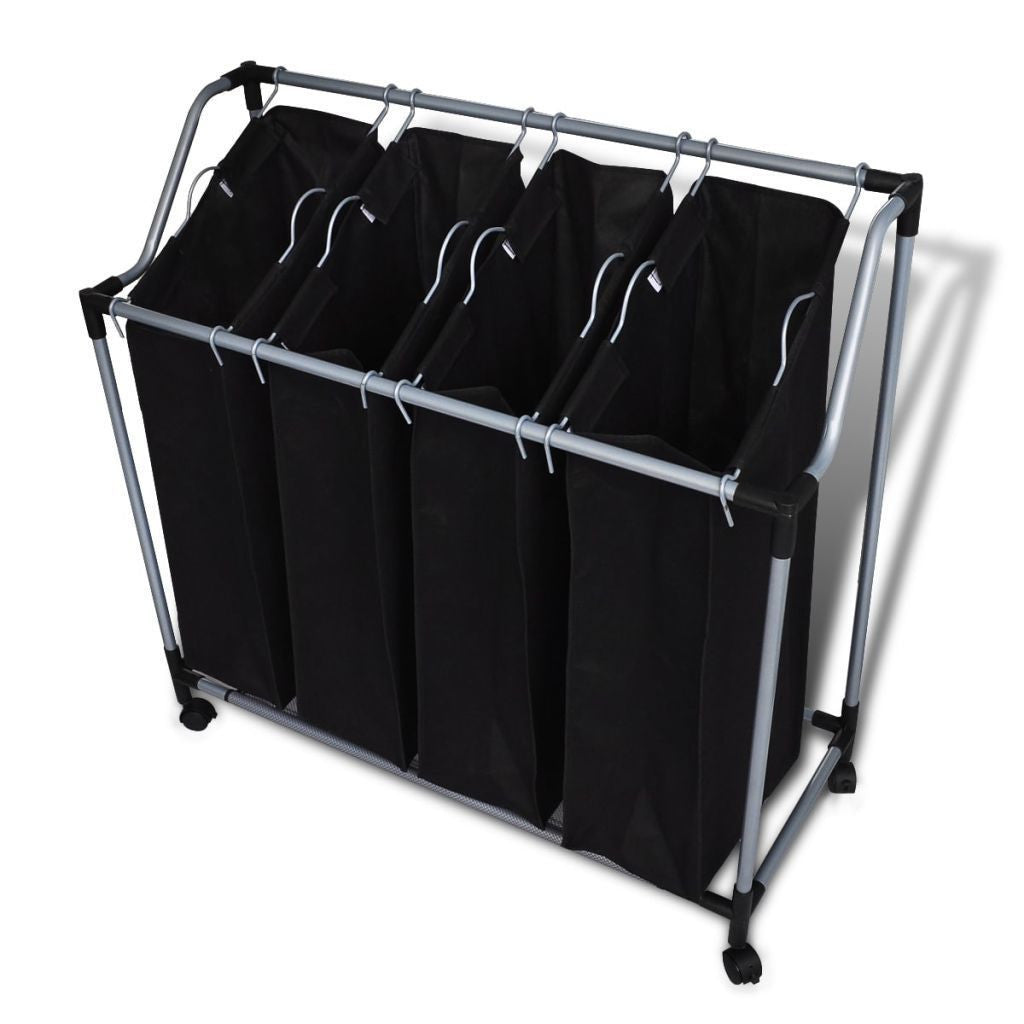 Laundry Sorter with 4 Bags