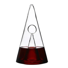 Double Pyramid Waterfall Decanter