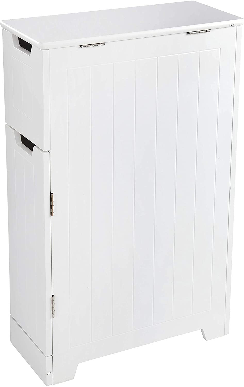 White Panel Slim Bathroom Unit