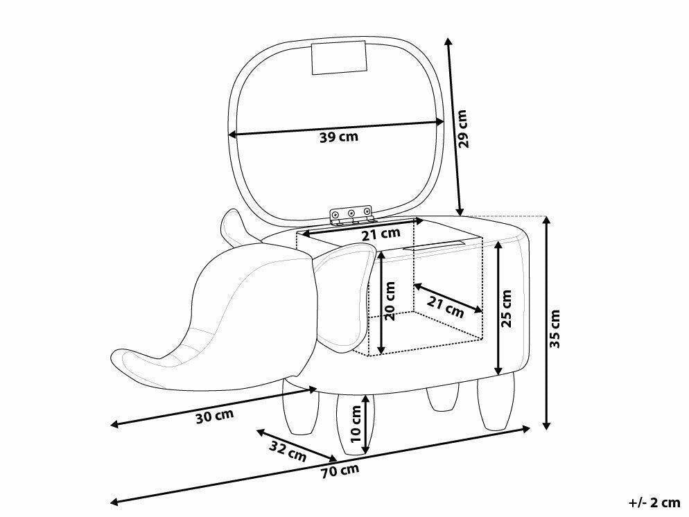 Modern Elephant Stool