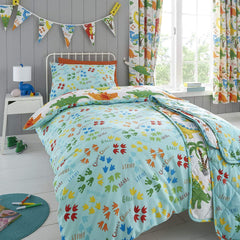 Reversible Dinosaur Duvet Set