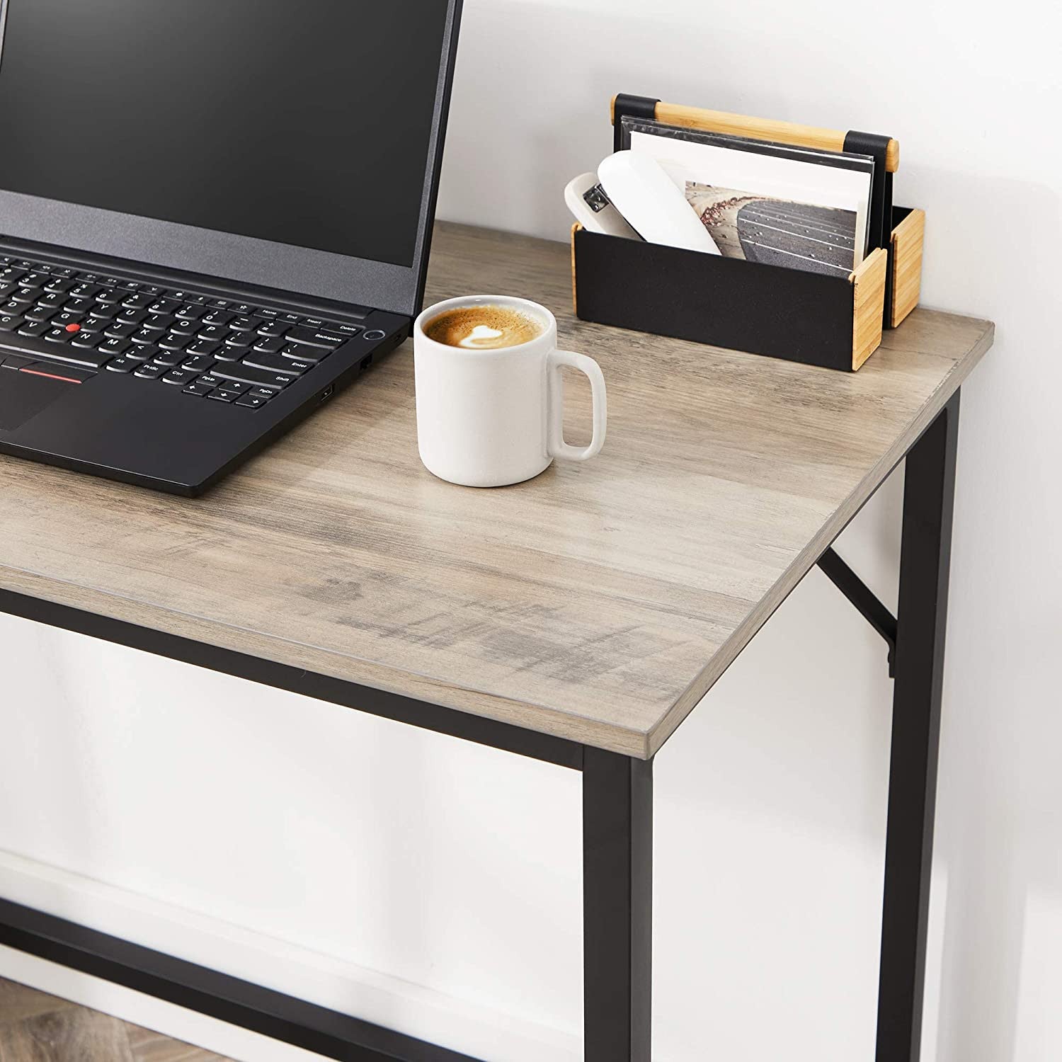 Industrial Greige Office Desk