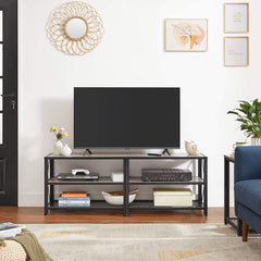 3-Tier Greige TV table