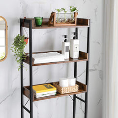 Rustic 3-Tier Bathroom Rack