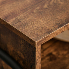 Rustic Mesh Detail Coffee Table