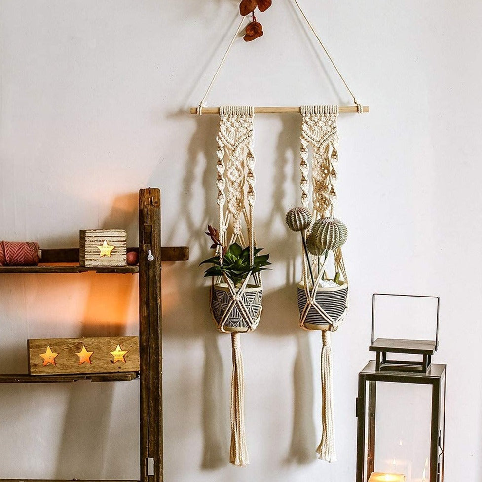 Bohemian Hanging Wall Organisers