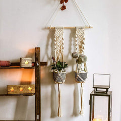 Bohemian Hanging Wall Organisers