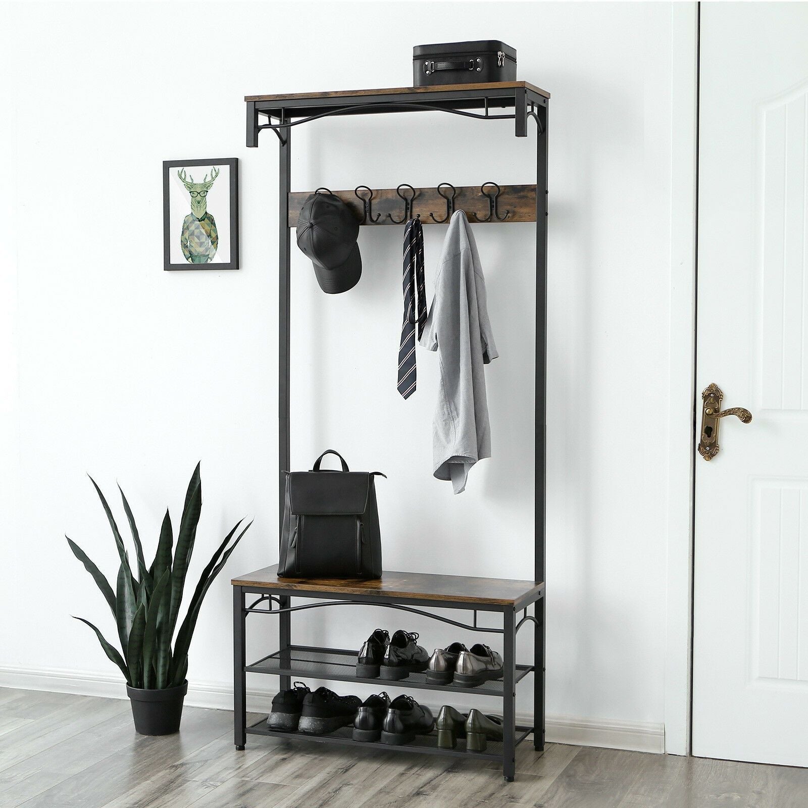 Rustic Coat Stand