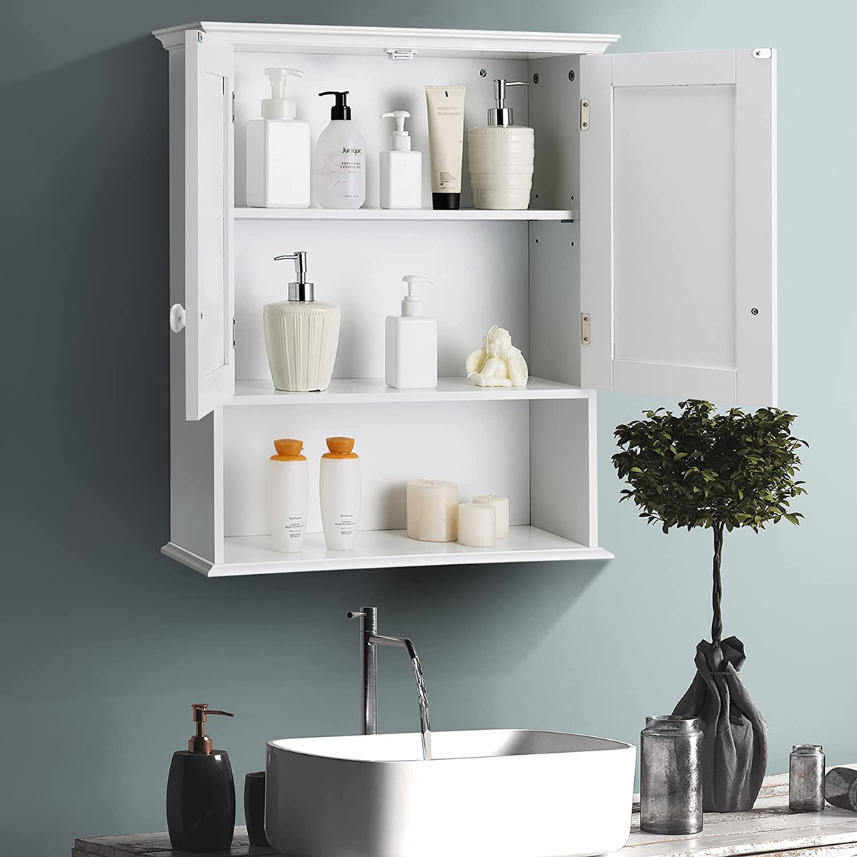 Dawnino Double Bathroom Cabinet