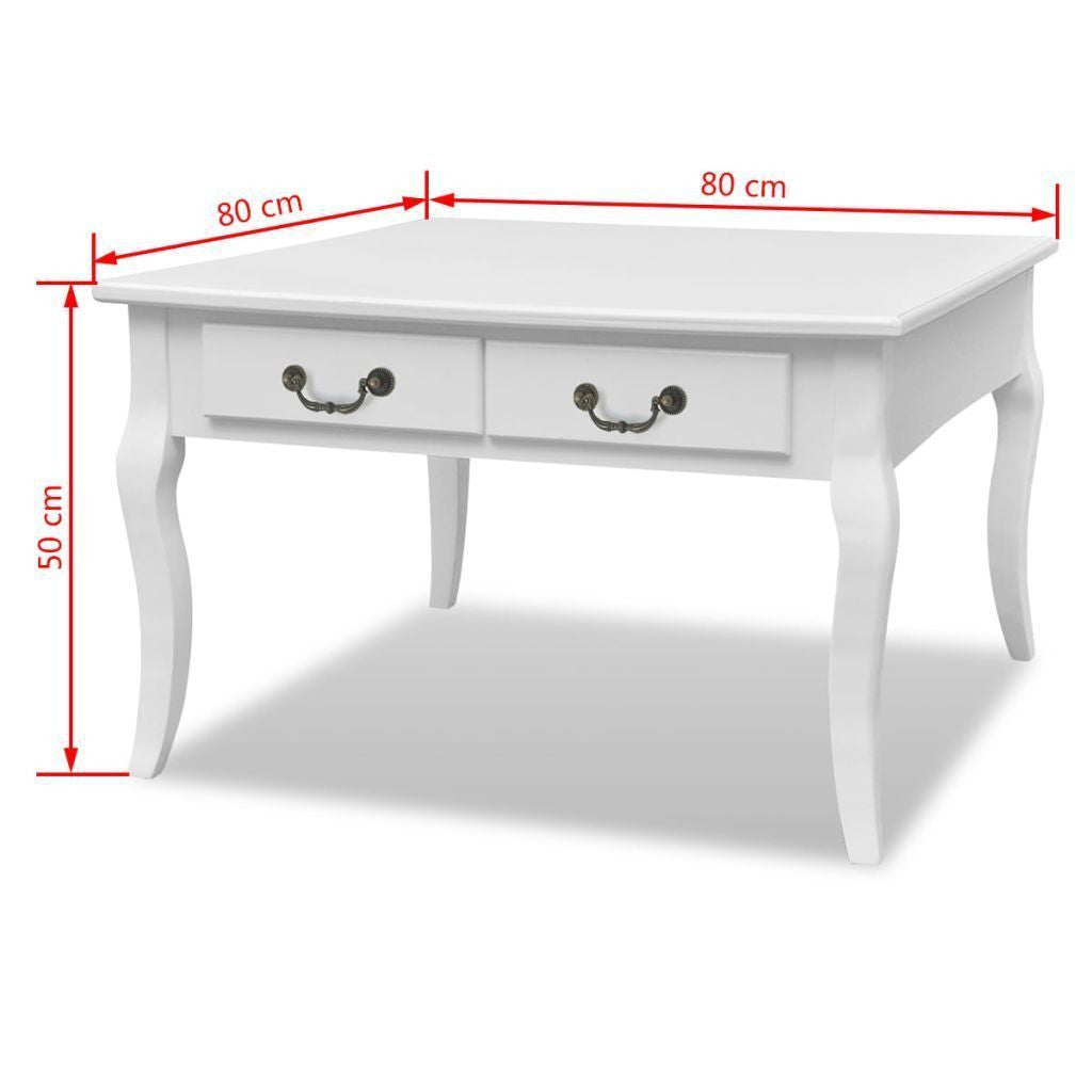 White Coffee Table