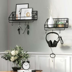 Industrial Metal Wall Shelves