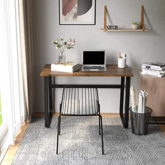 Industrial Writing Desk Workstation