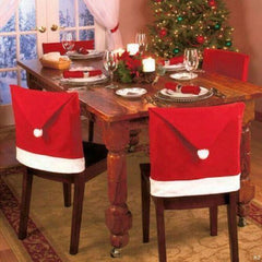 Santa Hat Chair Covers