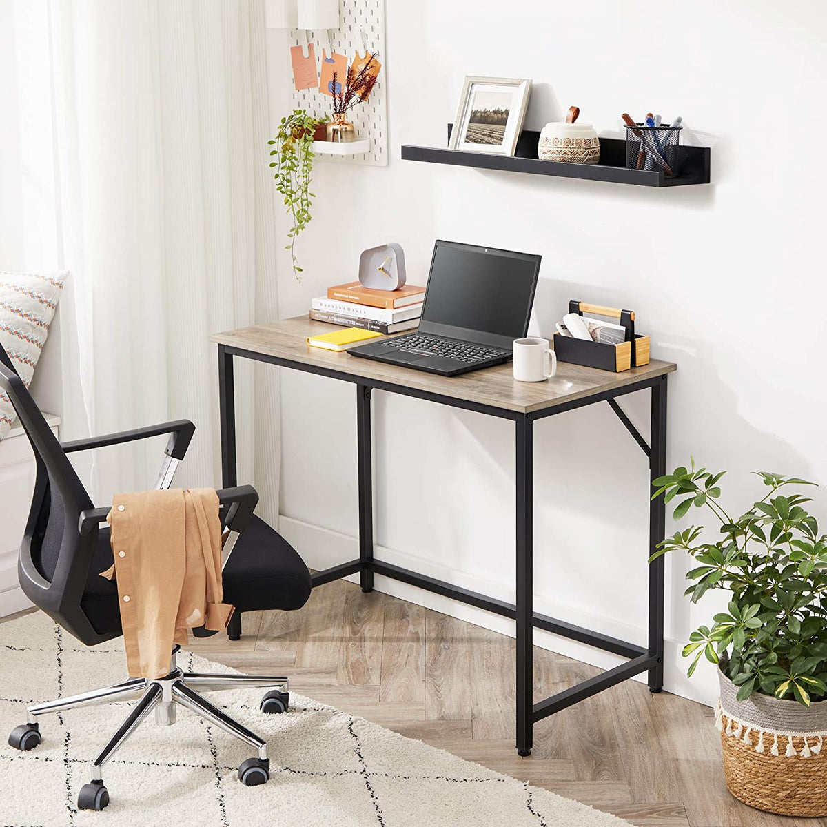 Industrial Greige Office Desk