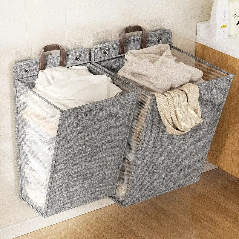 Foldable Wall Mounted Laundry Basket