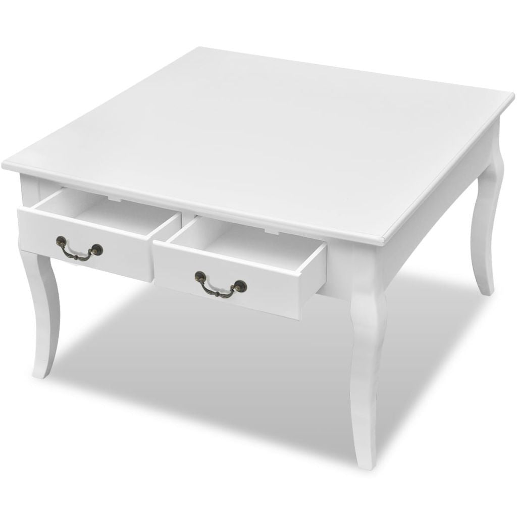 White Coffee Table