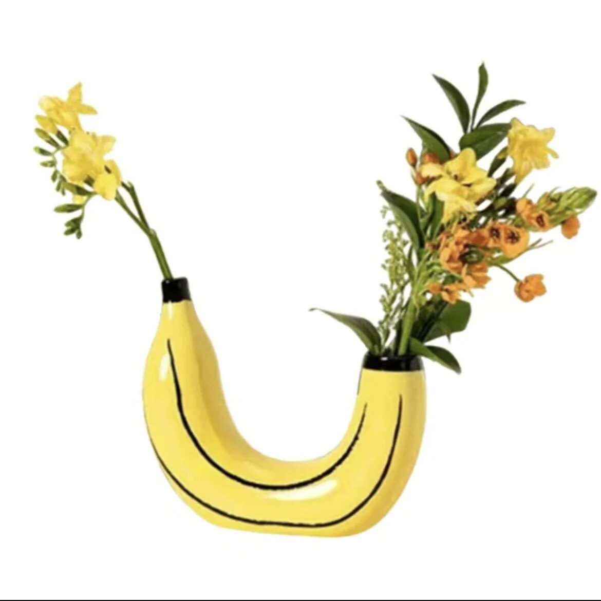 Banana Double Vase