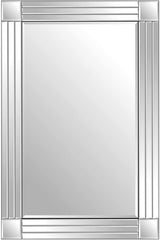 Silver Triple Bevelled Venetian Wall Mirror