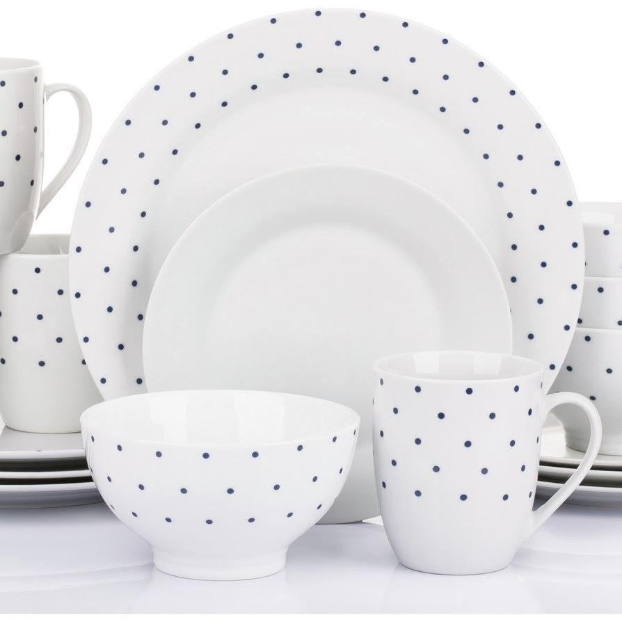 16pc Complete Stoneware Dinner Set