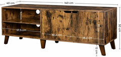 Rustic Industrial TV Cabinet