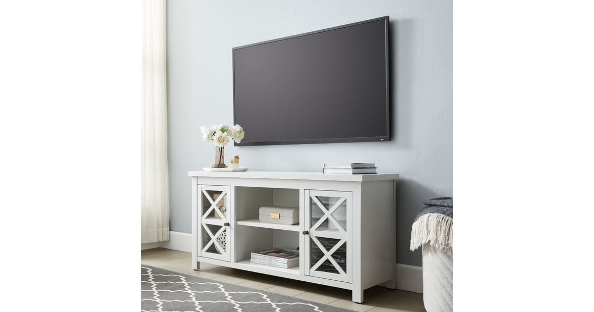 Quadel Cross TV Stand (TVs up to 55")