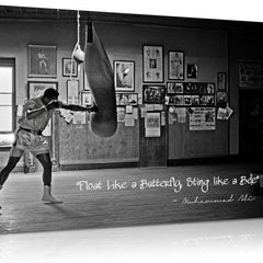 Muhammad Ali Inspirational Canvas